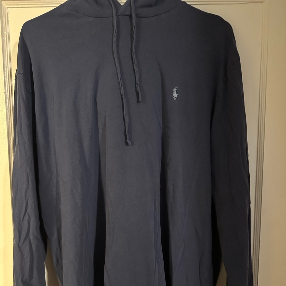 POLO RALPH LAUREN HOODED LIGHTWEIGHT SWEATSHIRT